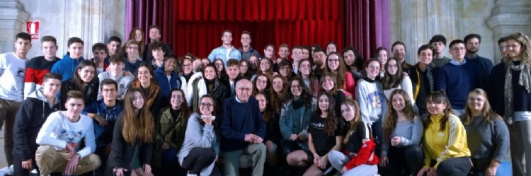 Jubilación del profesor más longevo de España